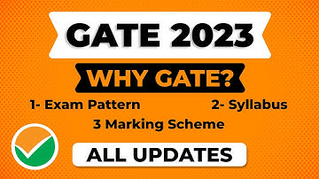 GATE EXAM DATE SHEET, SYLLABUS , PATTERN AND MARKING SCHEME|| DOWNLOAD GATE 2023 SYLLABUS IN PDF