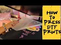 How to Heat Press DTF Transfer Sheets