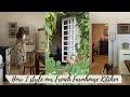 How i style our minimal country kitchen  french rustic farmhouse decor  vigne vierge