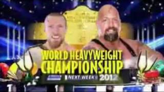 WWE Smackdown 1/6/12  Daniel Bryan vs Big Show - World Heavyweight Championship Match Card