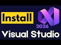 How to Install Visual Studio on Windows 10/11 (Complete Setup Guide 2026)