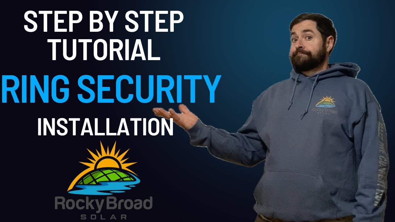 Ring Security Camera Installation YouTube