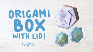 Origami Gift Box - Origami Tutorial