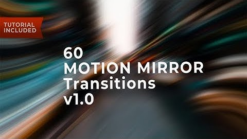 60 Motion Mirror Transitions v1.0 Premiere Pro Presets