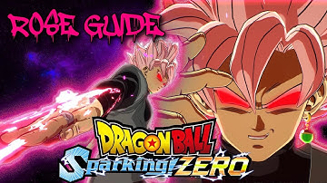 ADVANCED Rosé Goku Black Character GUIDE/Tutorial! - Dragon Ball: Sparking! ZERO #recommended