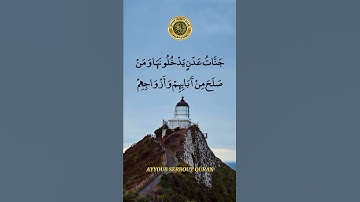 سورة الرعد الآيات 22-23 تلاوة القارئ الأنصاري