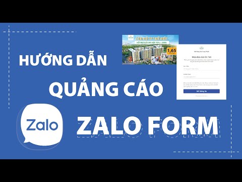 Video Hướng dẫn quảng cáo Zalo Form mới nhất || #Phú Digital - youtube