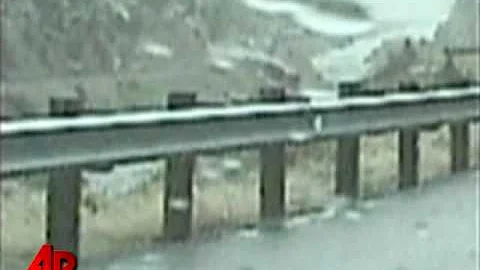 Raw Video: Train Crash Caught on Police Camera