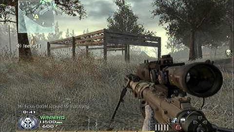 Fast Sniping Nuke MW2 @ Wasteland