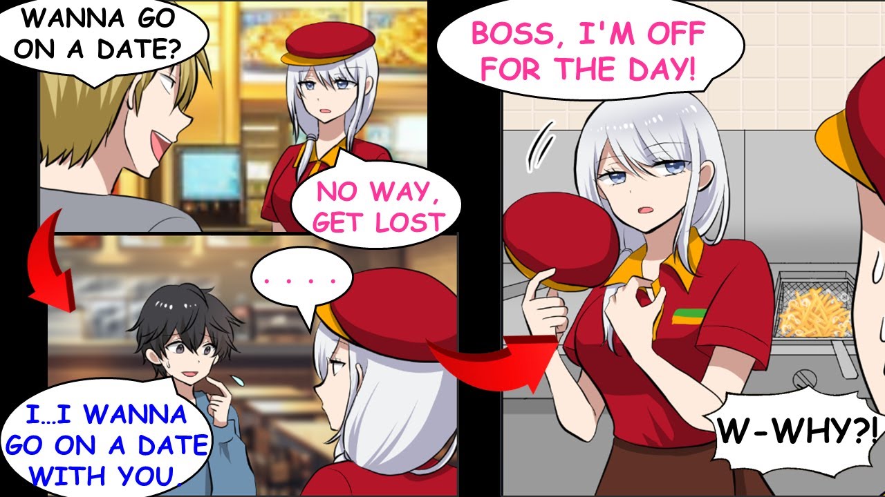 The Staff Girl Famous for Hating Men Said Yes When I Asked Her Out.[Manga Dub][RomCom]