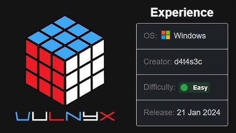 Experience Walkthrough - Vulnyx