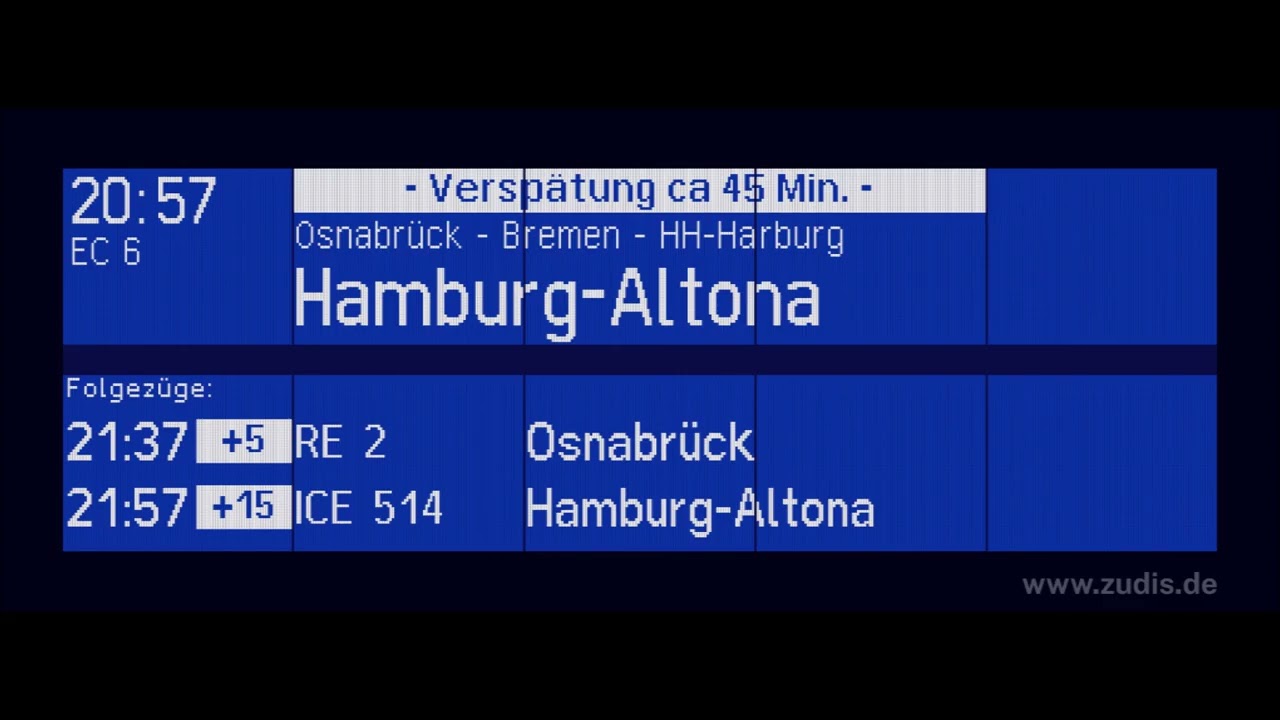 Bahnsteigansagen [Blechelse] Münster Teil 6