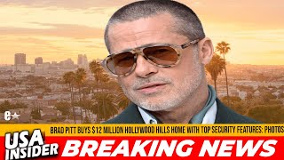 Inside Brad Pitt’s $12M Hollywood Hills Fortress | Spanish-Style Estate With Top Security