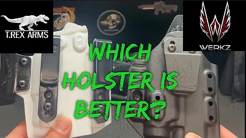T-Rex Arms Raptor VS Werkz M6  - Which Holster Is Right For You