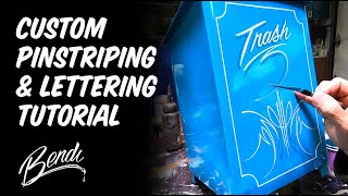 Custom Lettering and Pinstriping Tutorial