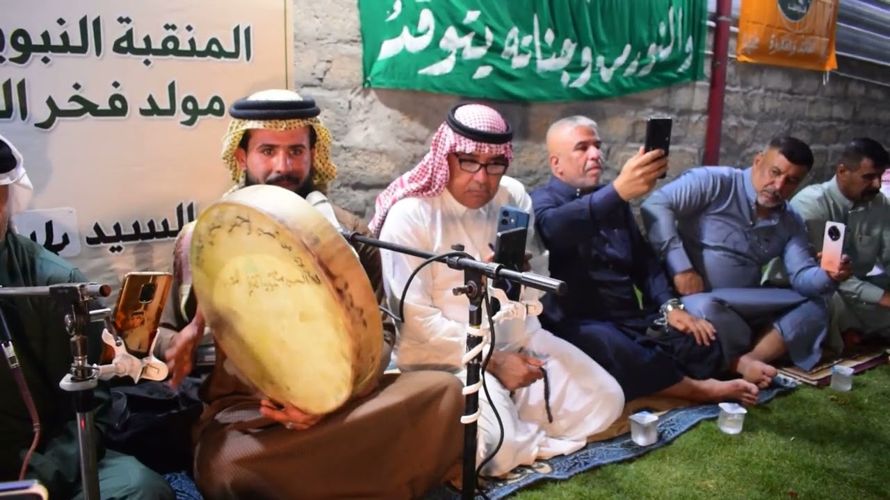 المداح السيد محمود الفتحي المعماري و المداح زياد الشيخ احمد الگطگوطي  