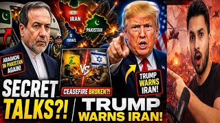 IRAN–PAKISTAN SECRET TALKS? Araghchi’s Surprise Visit|Trump’s Warning|Hezbollah vs Israel Escalation