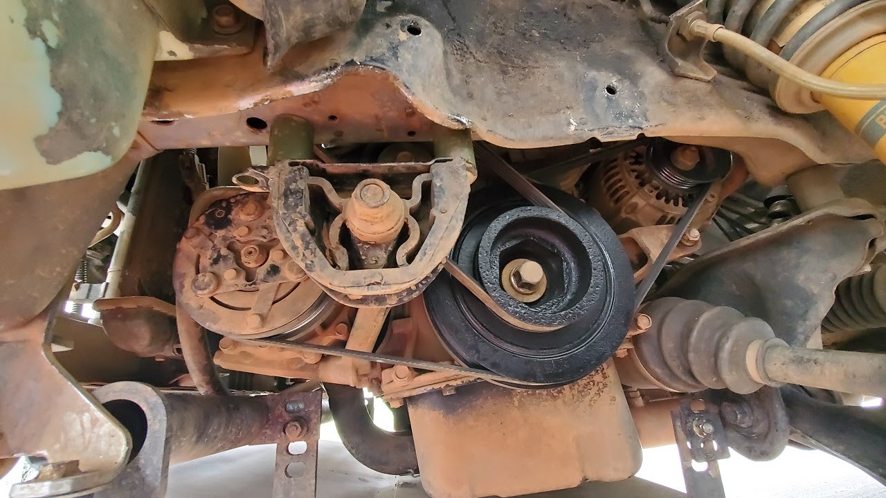 How To Remove A 9701 CRV Crank Pulley YouTube