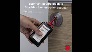 Lubrifiant poudre graphite pour cylindre 95ml