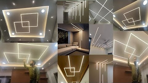 Profile light designs | Profile light in ceiling design | False ceiling light | profile light