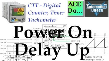 CTT Power On Delay Up - Counter Timer Modes