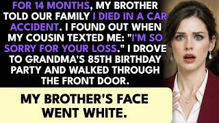My Brother Filed My Death Certificate to Steal My Inheritance — Then I Walked Into Grandma's Bi...
