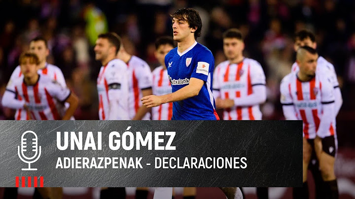 🎙 Unai Gómez | post UD Logroñés 0-0 Athletic Club (3-4) | 1/16 Copa 24-25