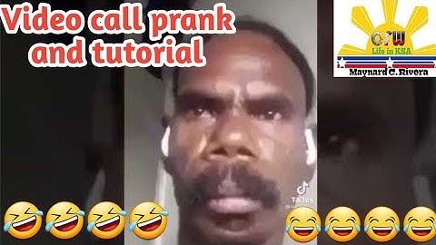 video call prank and tutorial