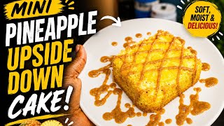 Mini Pineapple Upside-Down Cake | Soft, Moist & Easy Homemade Dessert 🍍 screenshot 4