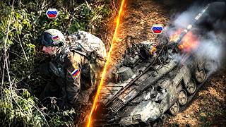 Hiding in the Bushes vs. Ukrainian FPV Drone (Brutal Direct Hit)