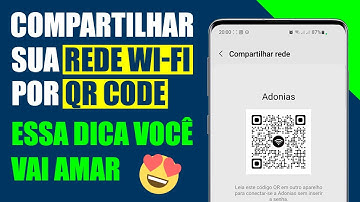 Como criar um Código QR para sua rede Wi-Fi