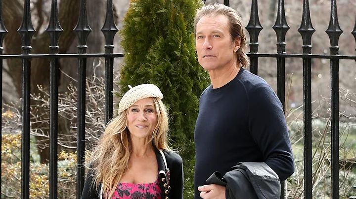 Sarah Jessica Parker and John Corbett film And Jus...