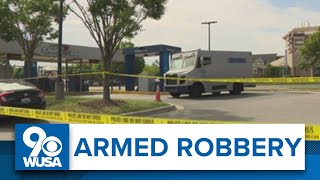 3 armed men attempt to rob armored truck at Maryland bank