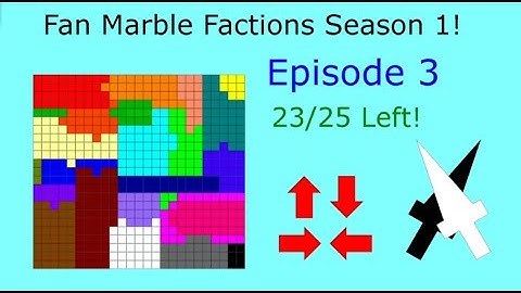 Fan Marble Factions Episode 3 Season 1