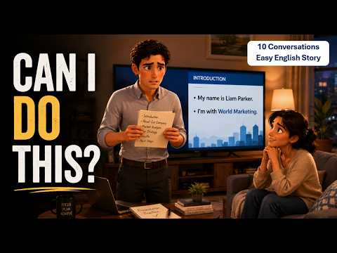 10 Easy English Conversations | Preparing for a Big Presentation