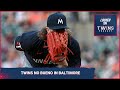 Twins lifeless vs orioles in danger of being swept