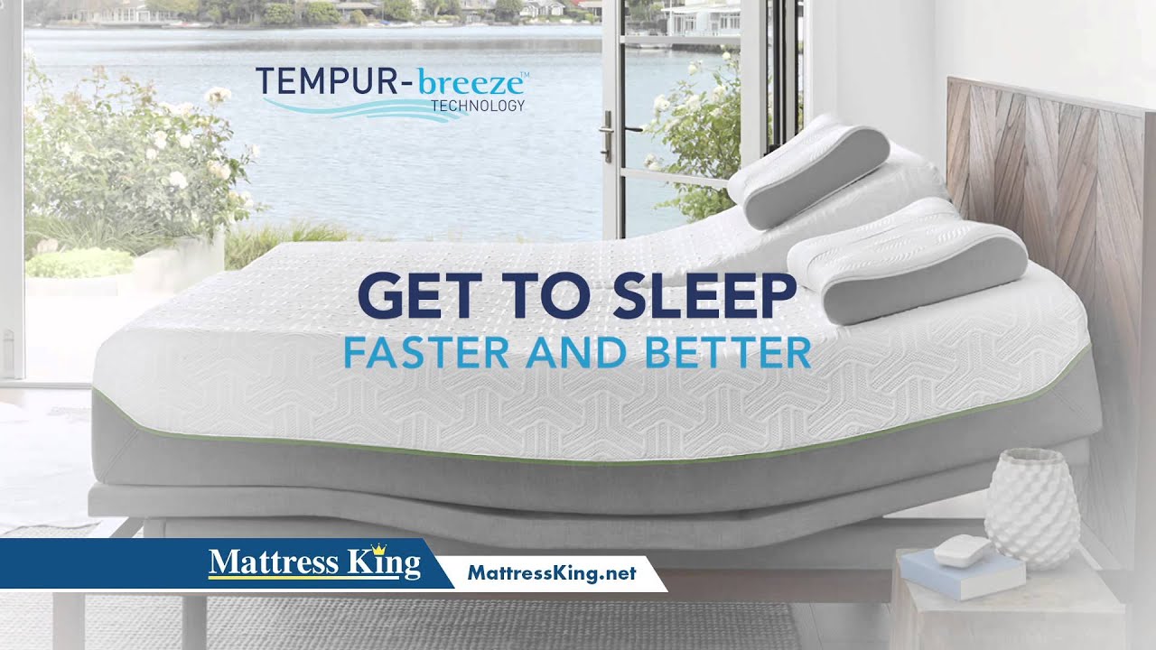 Experience The New TempurPedic Breeze, Only At Mattress King! YouTube