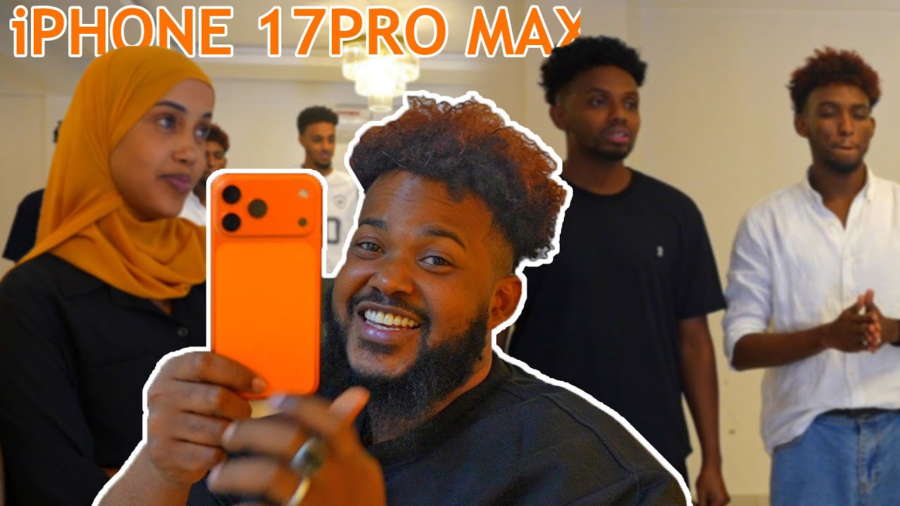 iPHONE 17 WIILASHA IYO GABDHAHA YAA QAATAY TALEEFANKA