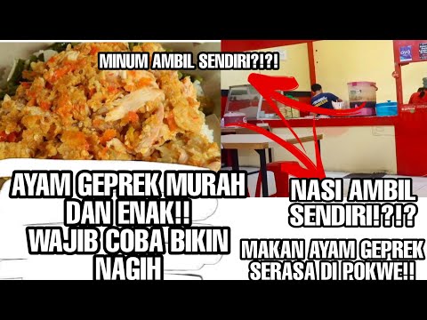 ayam-geprek-sambal-matah-dan-rendang-pedas-gilaaa!-#6