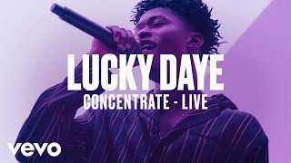 Lucky Daye - "Concentrate" (Live) | Vevo DSCVR chords