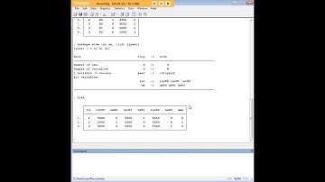 Stata reshape