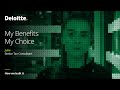 My benefits my choice  julie  how we built it  deloitte belgium