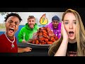 REACTING TO YOUTUBERS CONTROL WHAT SIDEMEN EAT FOR 24 HRS