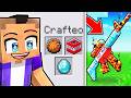 Minecraft PERO Puedes CRAFTEAR ARMAS REALES!
