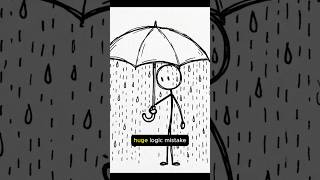 What is wrong here? ☔️ Visual IQ Test #shorts #brainteaser #quiz #riddles Details