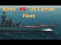 Kirov Battlecruiser VS US Carrier Fleet || Cold Waters Epic Mod