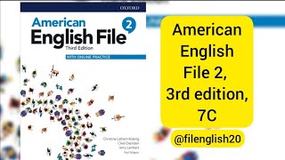 American English File 2, 3rd edition, 7C