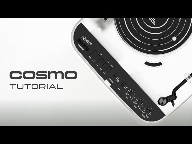 Виниловый проигрыватель со встроенными динамиками Gadhouse Cosmo Turntable (White)