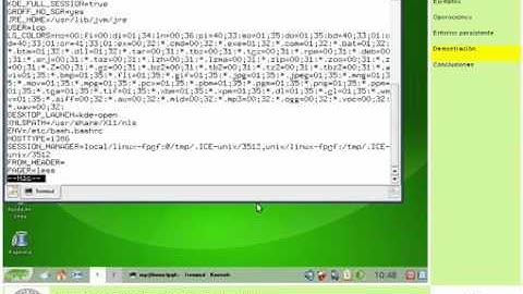 Manejo de variables de entorno en Linux© UPV
