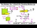 Mechanical Engineering: Ch 11: Friction (22 of 47) The Wedge: Ex.1 Part 2/2 Pending Motion Up